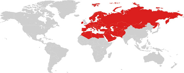 emea countries