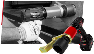 Cordless torque wrench from RAD: B-RAD SELECT battery series