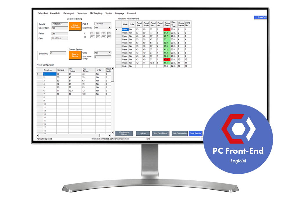 PC FrontEnd Software